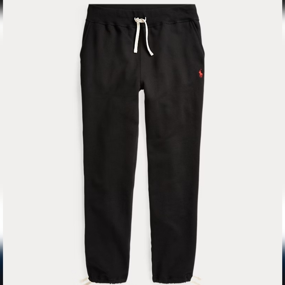Polo Ralph Lauren Fleece Sweatpants Loungewear Men's XL Black Comfort Casual - Picture 10 of 10